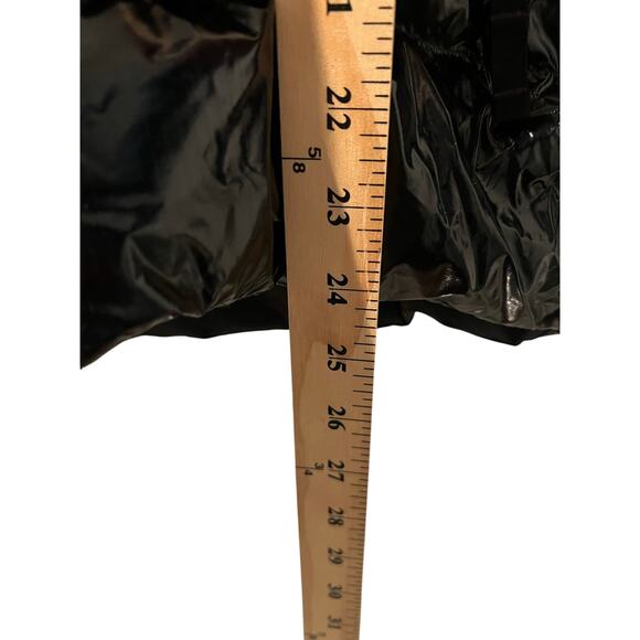 The North Face 600 Down Fill Puffer Black Detachable Hood Jacket Girls Large - Picture 9 of 9